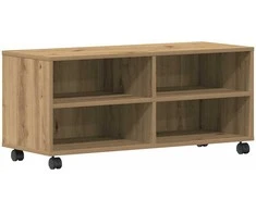 TV staliukas Televizoriaus spintelė Ruda 90 x 35 x 40.5 cm Apdirbta mediena
