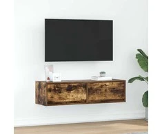 TV staliukas Televizoriaus spintelė Dūminio ąžuolo 100 x 31 x 25,5 cm