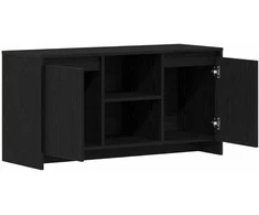 TV staliukas Televizoriaus spintelė Juodas ąžuolas 102 x 37,5 x 52,5 cm