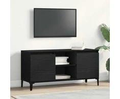TV staliukas Televizoriaus spintelė Juodas ąžuolas 102 x 35 x 50 cm