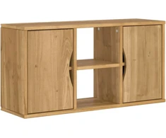 TV staliukas TV spintelė, ODDA, 79x24x40 cm, pušies masyvas