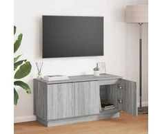 TV staliukas Televizoriaus spintelė Pilkas Sonoma 100 x 38 x 49 cm
