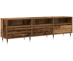 TV staliukas Televizoriaus spintelė Senovinis medis 150 x 30 x 45 cm