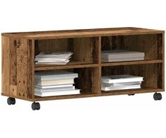 TV staliukas Televizoriaus spintelė Ruda 90 x 35 x 40.5 cm Apdirbta mediena