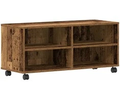 TV staliukas Televizoriaus spintelė Ruda 90 x 35 x 40.5 cm Apdirbta mediena