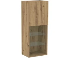 TV staliukas TV spintelių komplektas Amatininkų ąžuolas 40,5 x 30 x 102 cm