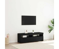 TV staliukas Televizoriaus spintelė 2 pcs Juodas ąžuolas 60 x 35 x 40 cm