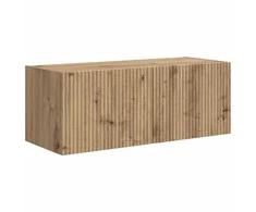 TV staliukas TV spintelių komplektas 4 pcs Rūkyta ąžuolas Apdirbta mediena