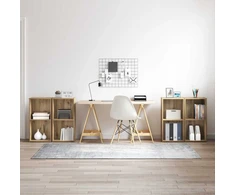 TV staliukas TV spintelių komplektas 4 pcs Amatininkų ąžuolas