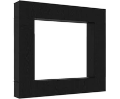 TV staliukas TV spintelių komplektas 8 pcs Juodas ąžuolas Apdirbta mediena