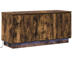 TV staliukas Televizoriaus spintelė Rūkyta ąžuolas 100 x 38 x 49 cm