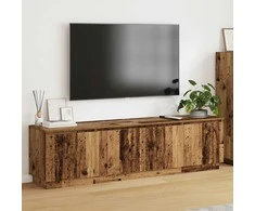 TV staliukas Televizoriaus spintelė Senovinis medis 180 x 38 x 49 cm