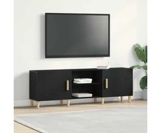 TV staliukas Televizoriaus spintelė Juodas ąžuolas 150 x 30 x 50 cm