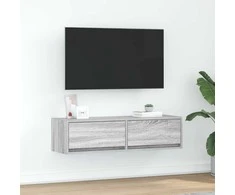 TV staliukas Televizoriaus spintelė Pilka sonoma ąžuolo 100 x 31 x 25,5 cm