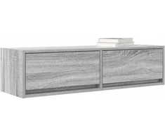 TV staliukas Televizoriaus spintelė Pilka sonoma ąžuolo 100 x 31 x 25,5 cm
