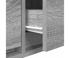 TV staliukas Televizoriaus spintelė Pilka sonoma ąžuolo 100 x 31 x 25,5 cm