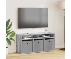 TV staliukas Žemas stalas su stalčių Pilkas Sonoma 102 x 32 x 48,5 cm