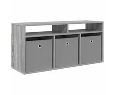 TV staliukas Žemas stalas su stalčių Pilkas Sonoma 102 x 32 x 48,5 cm