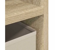 TV staliukas Žemas stalas su stalčių Sonoma ąžuolas 102 x 32 x 48,5 cm