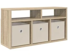 TV staliukas Žemas stalas su stalčių Sonoma ąžuolas 72 x 22,5 x 38 cm