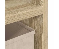 TV staliukas Žemas stalas su stalčių Sonoma ąžuolas 87 x 27,5 x 43 cm