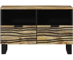 TV staliukas TV vienetai su stalčių Ruda 70 x 33 x 46 cm Apdirbta mediena
