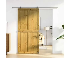 Tvarto durys CORONA 100 x 210 cm Pušies medienos masyvas