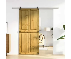 Tvarto durys CORONA 90 x 210 cm Pušies medienos masyvas