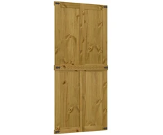 Tvarto durys CORONA 90 x 210 cm Pušies medienos masyvas