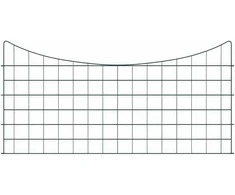 Tvenkinio tvoros rinkinys 5 pcs Žalia 100 x 50 cm Plienas