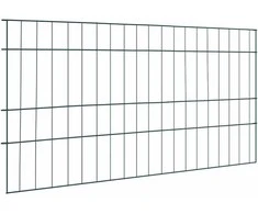 Tvenkinio tvoros rinkinys 5 pcs Žalia 100 x 50 cm Plienas