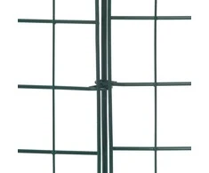 Tvenkinio tvoros rinkinys 5 vnt. 100 x 50 cm Plienas Žalia