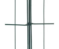 Tvenkinio tvoros rinkinys 5 pcs Žalia 100 x 50 cm Plienas