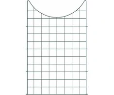 Tvenkinio tvoros rinkinys 8 pcs Žalia 50 x 80 cm Plienas