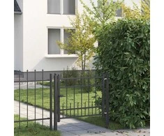 Tvora vartai HORST 100 x 75 cm Metalas Juodas Užrakintas