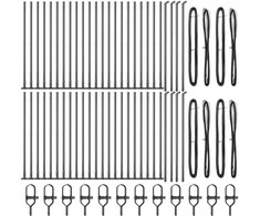Tvorelės stulpas 52 pcs Pilka 3,2 x 3,2 x 90 cm