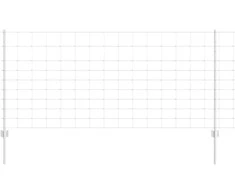 Lauko laukinė tvora su stulpais 25 x 1 m Galvanizuotas plienas