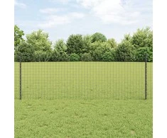 Tvorelės stulpas 44 pcs Pilka 120 cm Plienas