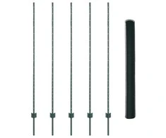 Hexagonal Fence with Post 10 x 1,6 m PVC dengtas plienas Žalia
