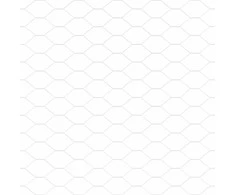 Hexagonal Fence with Post 50 x 0,4 m Galvanizuotas plienas