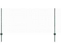 Įmontuotas tvoros stulpas 22 vnt. Žalia 140 cm