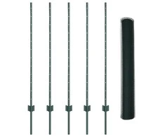 Hexagonal Fence with Post 10 x 1,2 m PVC dengtas plienas Žalia