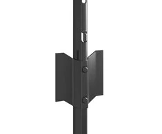 Įmontuotas tvoros stulpas 5 vnt. Pilka 80 cm