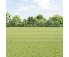 Tvorelės stulpas 5 pcs Sidabro 160 cm Plienas