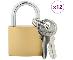 U spyna su raktai 12 pcs Žalvaris Geležis
