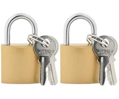 U spyna su raktai 2 pcs Žalvaris Geležis