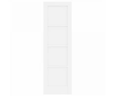 Vidaus durys 61 x 198,5 cm fanera Balta
