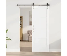 us durys Balta 73,5 x 198,5 cm fanera