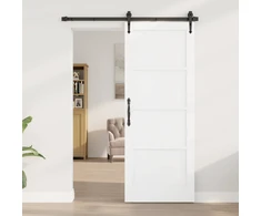 us durys Balta 78 x 202 cm fanera