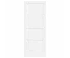Vidaus durys 78 x 202 cm fanera Balta